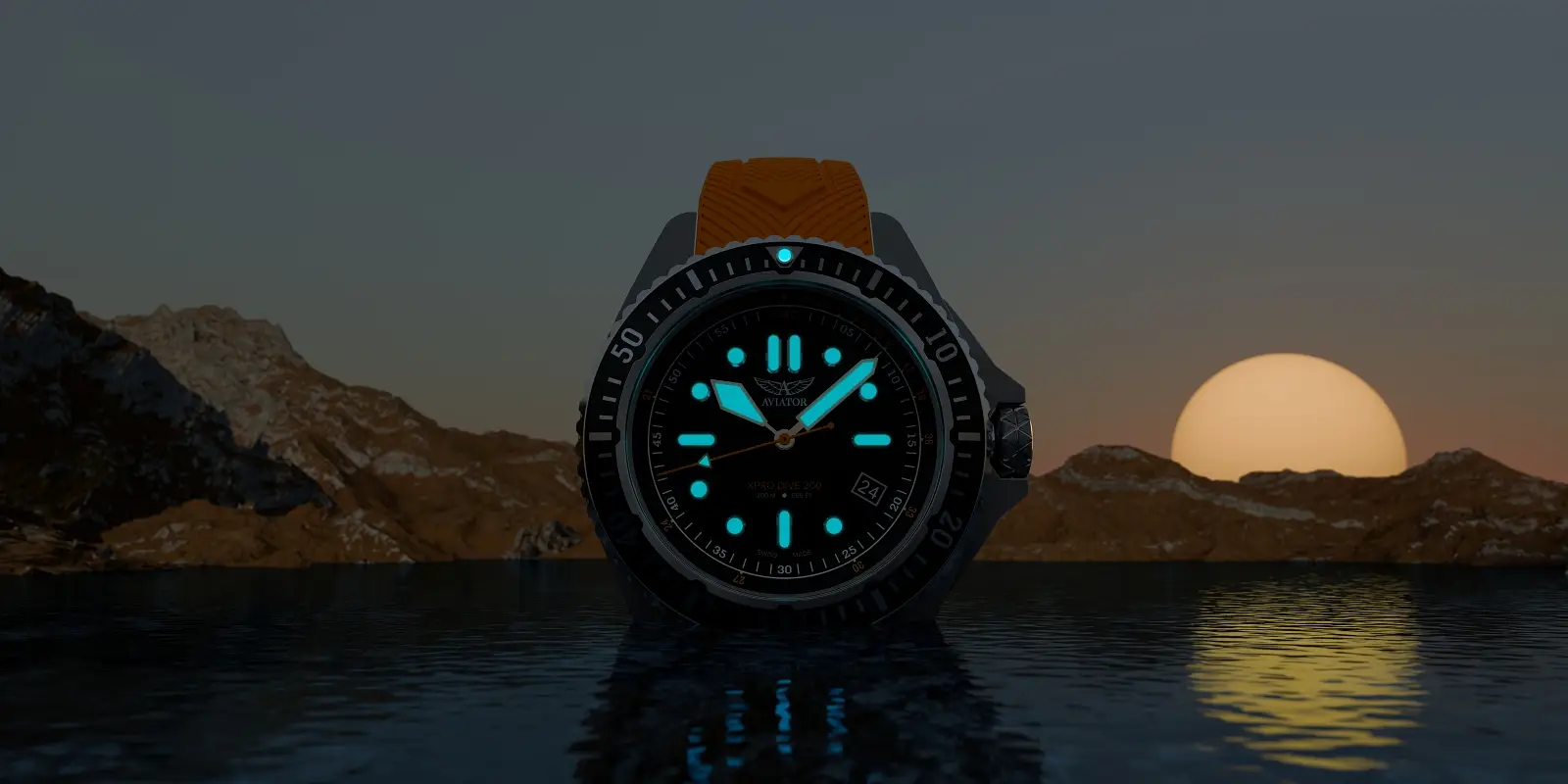 Aviator Swiss Made XPro Dive. Nowa, zaskakująca kolekcja zegarków nurkowych!